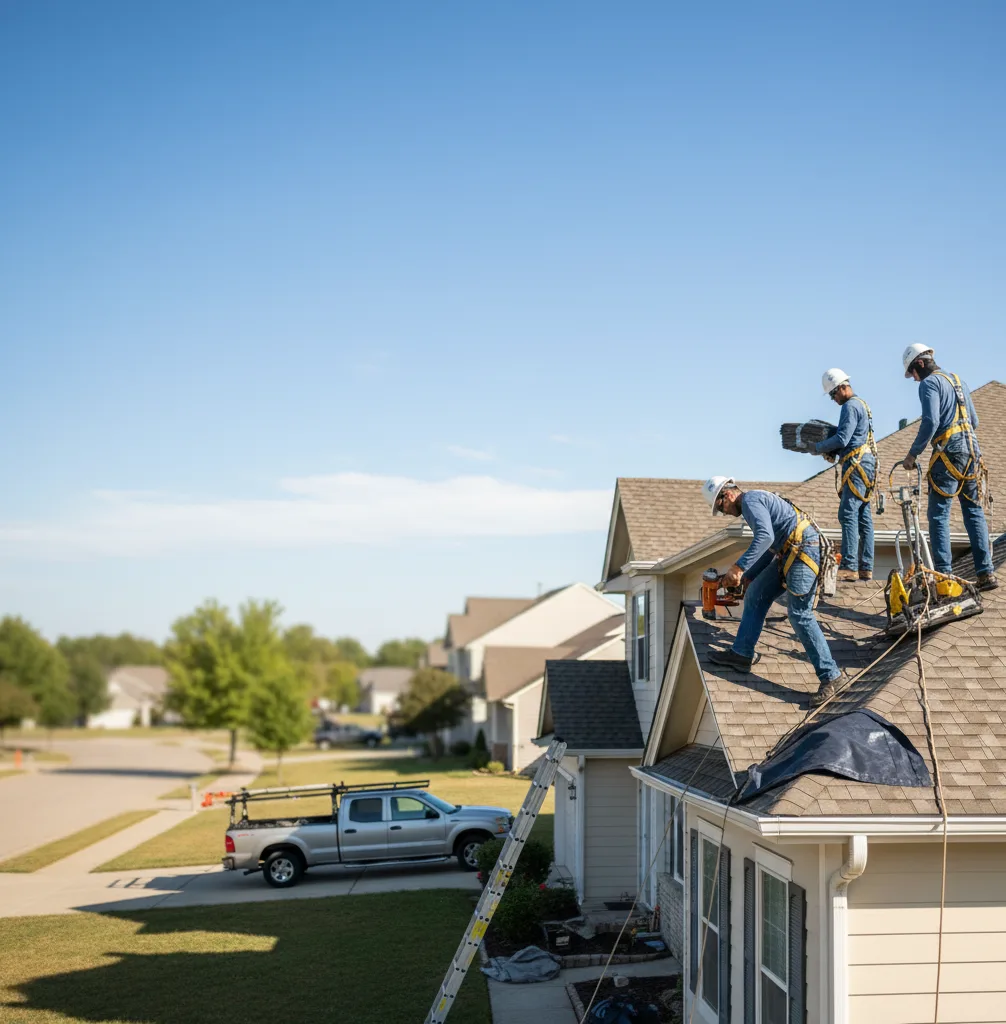 Roof Leak Repair in Dowling, MI